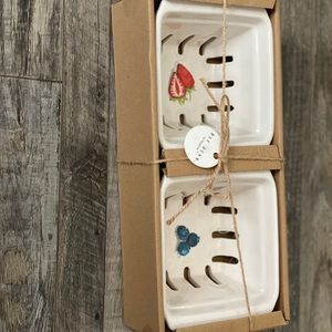 Rae Dunn Berry Container set